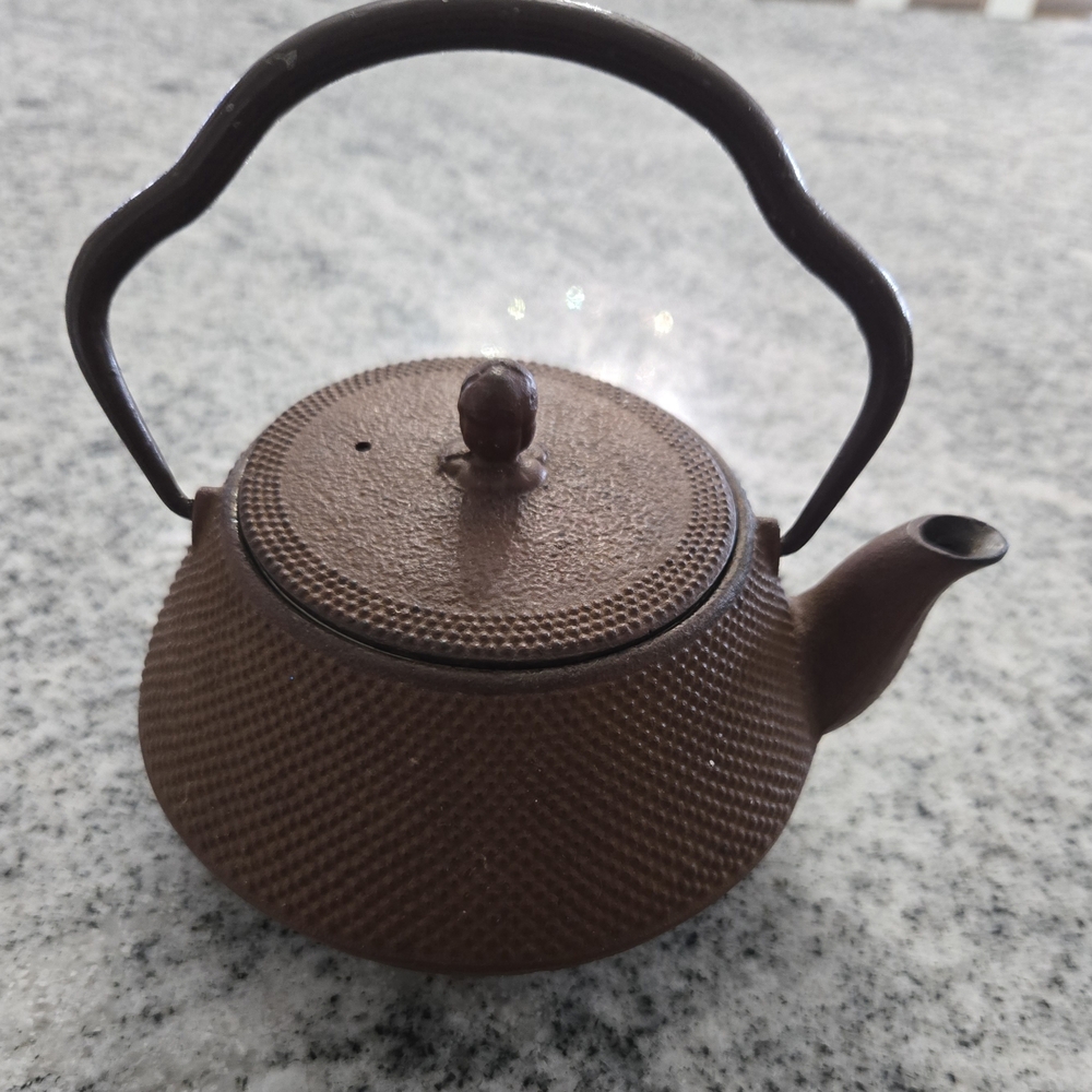 Brown Textured Teapot